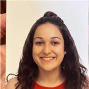 Profesora de apoyo escolar, con un año de experiencia. También Nivel de inglés y piano